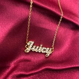 Gold Juicy Couture Necklace